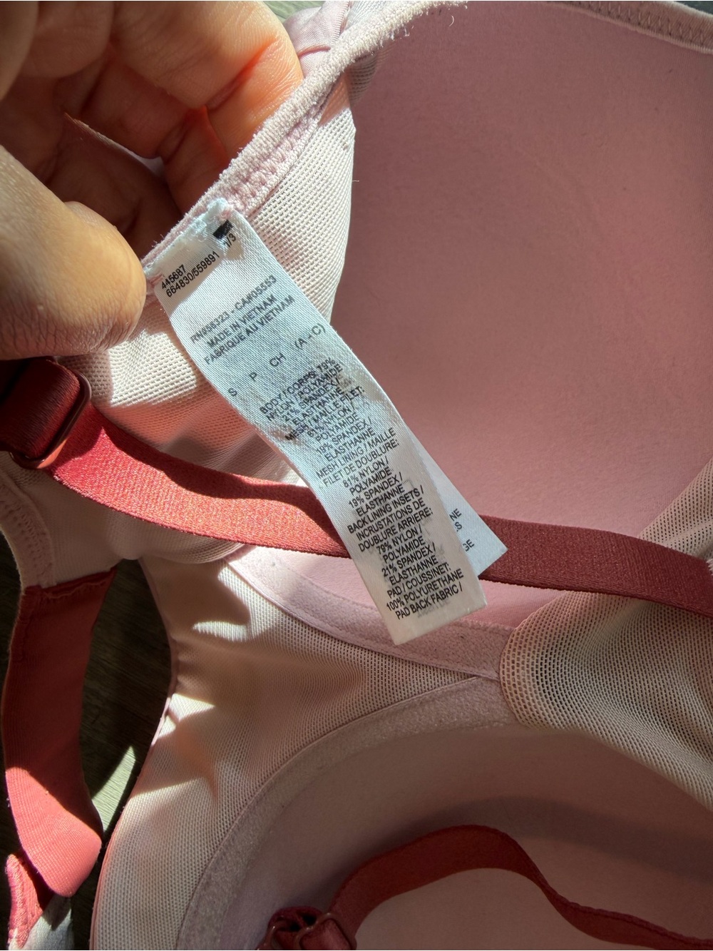 Nike Dri Fit Padded High Support Sports Bra Size Small - Picture 6 of 6